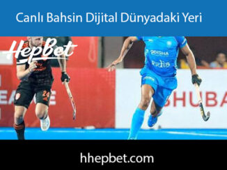 Canlı bahis dijital dünyada özel bir yere sahiptir.